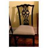 1 of 10 Chippendale Style Chairs