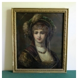 Signed "J. Vaillone" Portrait O/C Signed "J. Vaillone" Portrait O/C