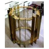 MCM Brass Table w/4 MCM Brass Table w/4