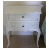 1 of 2 French Style Nightstands 1 of 2 French Style Nightstands