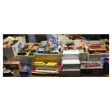 Table of Die Cast Cars 