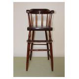 19th C Pine Highchair