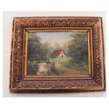 Signed O/B "Murel" River Scene 