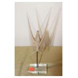 "Ronald Fox" 1973 String & Lucite Sculpture