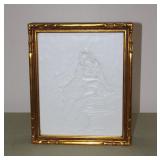 19th C KPM Lithophane of "Esmeralda" 