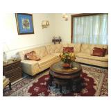 Retro sectional sofa