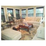 Sale in home of local chef full of tasteful furnishings