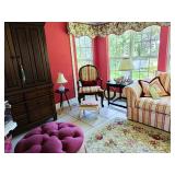 Contents of very full modern home