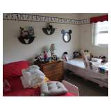 Mickey Mouse Room ... full of Mickey items