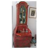 antique Oriental cabinet