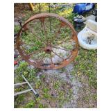 antique wheel