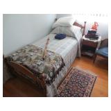 twin bed w/frame