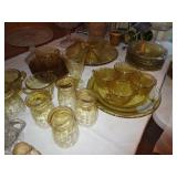 Yellow Depression glass