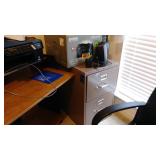 Legal size file cabinet