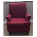 https://www.ebay.com/itm/123999333722  BG0058: Red Fabric Occasional Chair $35 OBO Local Pickup