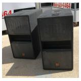 https://www.ebay.com/itm/124118020854 DM3003: (2) JBL MP255S MPro 200 Series 2x15 500W Subwoofer Spe