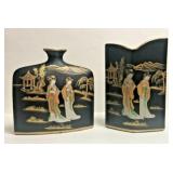 https://www.ebay.com/itm/114113084877 SM3021: SET OF 2 DECORATIVE ORIENTAL STYLE VASES