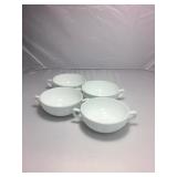 https://www.ebay.com/itm/114154091501 KB0008: Milk Glass Soup Bowls Set of 4