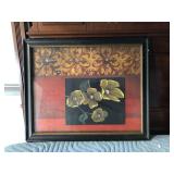 https://www.ebay.com/itm/114154235610 LAN775: Still Life Magnolia Mixed Media Art framed Local Picku