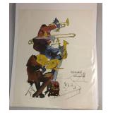 https://www.ebay.com/itm/124124657724 LAN0808: Leo Meiersdorff Jazz Print 10"X12.5" Local Pickup $25