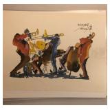 https://www.ebay.com/itm/124124658258 LAN0809: Leo Meiersdorff Jazz Print 10"X12.5" Local Pickup $25