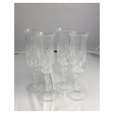 https://www.ebay.com/itm/124128656135 KB0030: 4 Piece set of Glass Stemware, with bonus stem $40