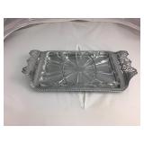 https://www.ebay.com/itm/124128659428 KB0034: Metal and Glass Tray Set $40