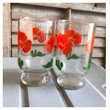 https://www.ebay.com/itm/124128743213 LAN0818 (2) 1980 Floral Pattern OJ Glasses Local Pickup $10