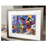 https://www.ebay.com/itm/124154722230	PA046 Jazz Scene I by John Hillmer Framed Art Print $50