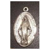https://www.ebay.com/itm/114189645968	RX4152008 STERLING SILVER 925 CATHOLIC MARY MEDAL $20 WEIGHT  