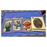 Box070AE LOT OF FOUR LIGHT CATCHER WINDOW DECORATIONS   $10.00	https://www.ebay.com/itm/114168085397