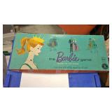 BOX074 VINTAGE 1960 THE BARBIE GAME BOX074 BOARD GAME  QUEEN OF THE PROM (MAY BE MISSING SMALL PCS) 