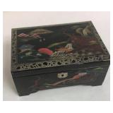 Cma2017: “Oriental Design” Jewelry Box w/ Windable Music Box $18	https://www.ebay.com/itm/1241429536