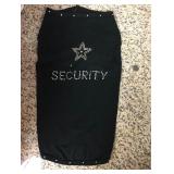 https://www.ebay.com/itm/114171738519	KB0064: Bedazzled Dog Clothing "SECURITY" Large (2)