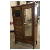 https://www.ebay.com/itm/124145931703	LAN9896: Wardrobe Chest Of Drawers Cabinet Local Pickup $199.9