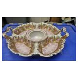 https://www.ebay.com/itm/124139605287	Rxb015 VINTAGE PORCELAIN DESERT TRAY $20.00 13 X 12 inches