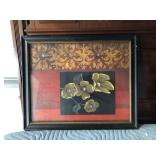 https://www.ebay.com/itm/114154235610	LAN775: Still Life Magnolia Mixed Media Art framed Local Picku