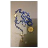 https://www.ebay.com/itm/114160207995	RX04 STERLING SILVER ROSARY WITH BLUE CRYSTAL BEADS