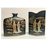 https://www.ebay.com/itm/114113084877	SM3021: SET OF 2 DECORATIVE ORIENTAL STYLE VASES