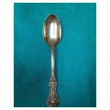 ME3053 USED TIFFANY & CO. 7 INCH STERLING SILVER TABLE SPOON KING PATTERN https://www.ebay.com/itm/1