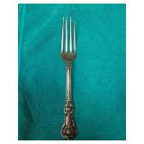 mE3064 USED TIFFANY & CO. 7 1/2 INCH STERLING SILVER FORK KING PATTERN https://www.ebay.com/itm/1247