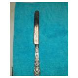 ME3087 USED TIFFANY & CO. STERLING SILVER BLUNT TABLE KNIFE KING PATTERN https://www.ebay.com/itm/12