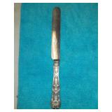 ME3089 USED TIFFANY & CO. STERLING SILVER BLUNT TABLE KNIFE KING PATTERN https://www.ebay.com/itm/11