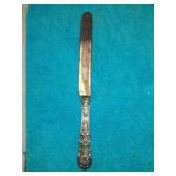 ME3090 USED TIFFANY & CO. STERLING SILVER BLUNT TABLE KNIFE KING PATTERN https://www.ebay.com/itm/12
