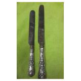 ME3092 USED LOT OF TWO TIFFANY & CO. STERLING SILVER KNIVES KING PATTERN https://www.ebay.com/itm/11