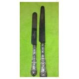 ME3096 USED LOT OF TWO TIFFANY & CO. STERLING SILVER KNIVES KING PATTERN https://www.ebay.com/itm/12