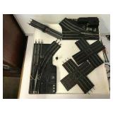 OR8004 LOT OF VINTAGE TRAIN PARTS INCLUDING TRACKS, SWITCHES AND MORE, UNTESTED https://www.ebay.com