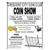 Crescent City Coin Club Coin Show