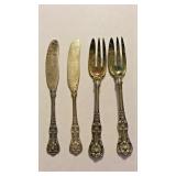 https://www.ebay.com/itm/114918154977	ME1009 STERLING SILVER TIFFANY PAIR OF OYSTER FORKS & BUTTER K
