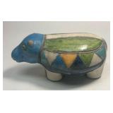 https://www.ebay.com/itm/114918154971	ME7013 South African Raku Pottery Hippo Figurine (small)